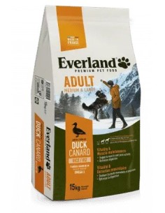EVERLAND ADULT MEDIUM AU CANARD 15KG