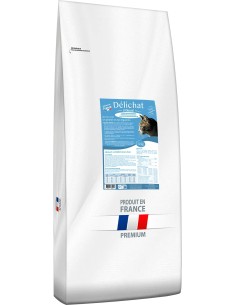 DELICHAT STERILISE POULET 12KG - Croquette pour chat