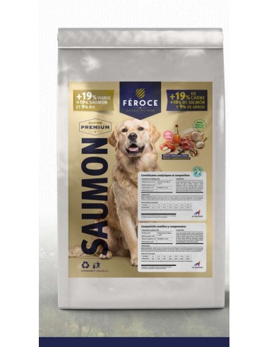 FEROCE SUPER PREMIUM SAUMON 15KG