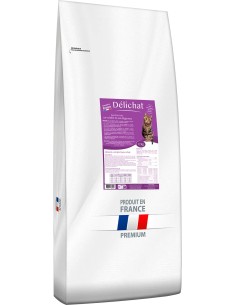 DELICHAT 12KG POULET - Croquette pour chat