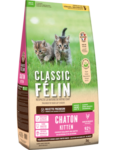 CHATON CLASSIC FELIN 3KG